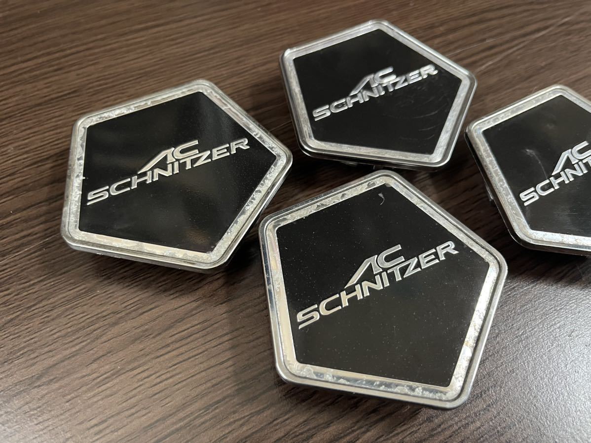 ☆AC-SCHNITZER☆AC1 中古 センターキャップ4個 シュニッツァー