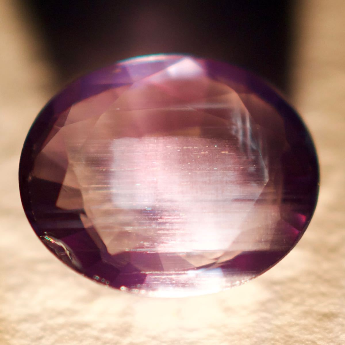 天然アレキサンドライト 1.119ct 中央宝石研究所ソーティング付き 