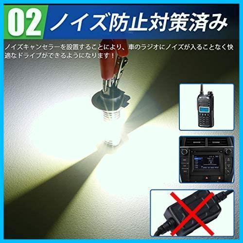 拾い物 ★H7_ホワイト★ SUPAREE H7 led ヘッドライト 新車検対応 12000LM 40W 12V/24V車対応(ハイブリッド車 EV車対応) ホワイト 6000K_3