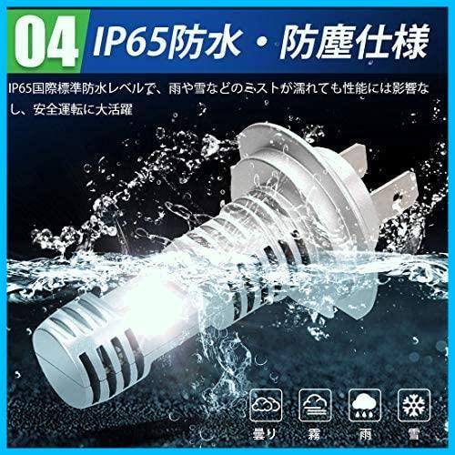 拾い物 ★H7_ホワイト★ SUPAREE H7 led ヘッドライト 新車検対応 12000LM 40W 12V/24V車対応(ハイブリッド車 EV車対応) ホワイト 6000K_5