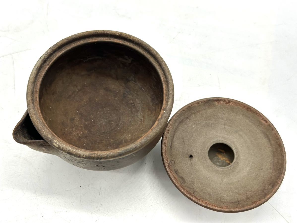 藤田龍峰 宝瓶 県無形文化財 共箱 備前焼 急須 煎茶器 煎茶道具(急須