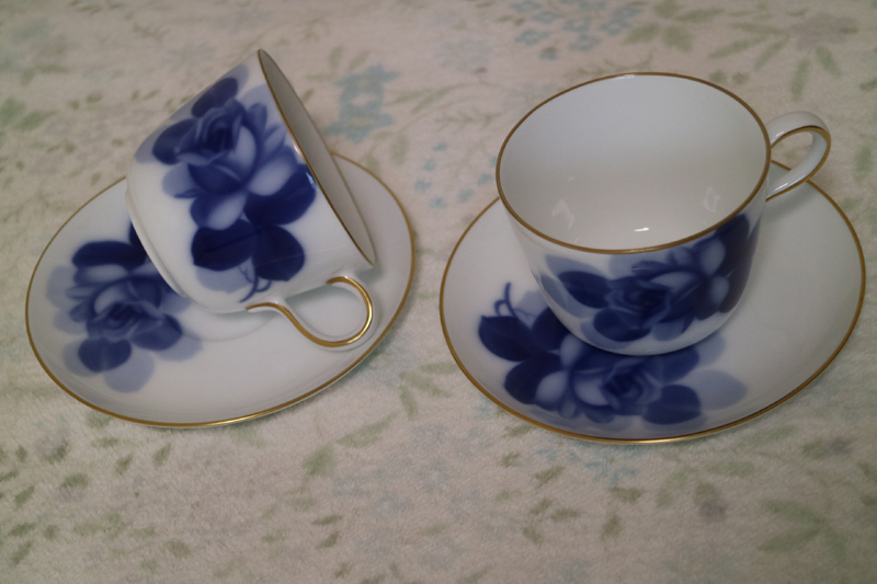 大倉陶業　モーニングカップ＆ソーサー　ペアセット　26CR-8211　未使用