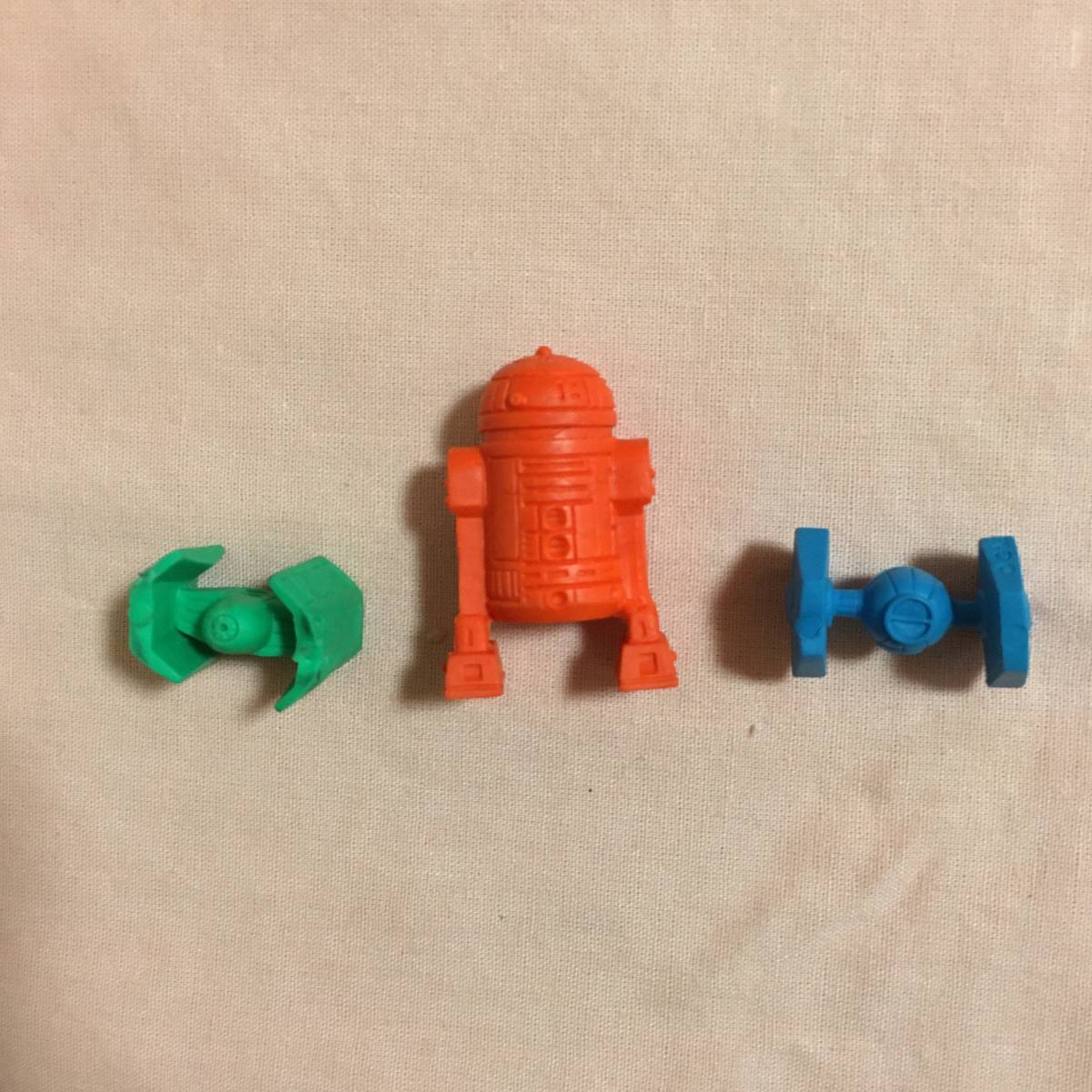 現状品】SW スターウォーズ タカラ R2-D2 タイファイター G.M.F.G.I. 