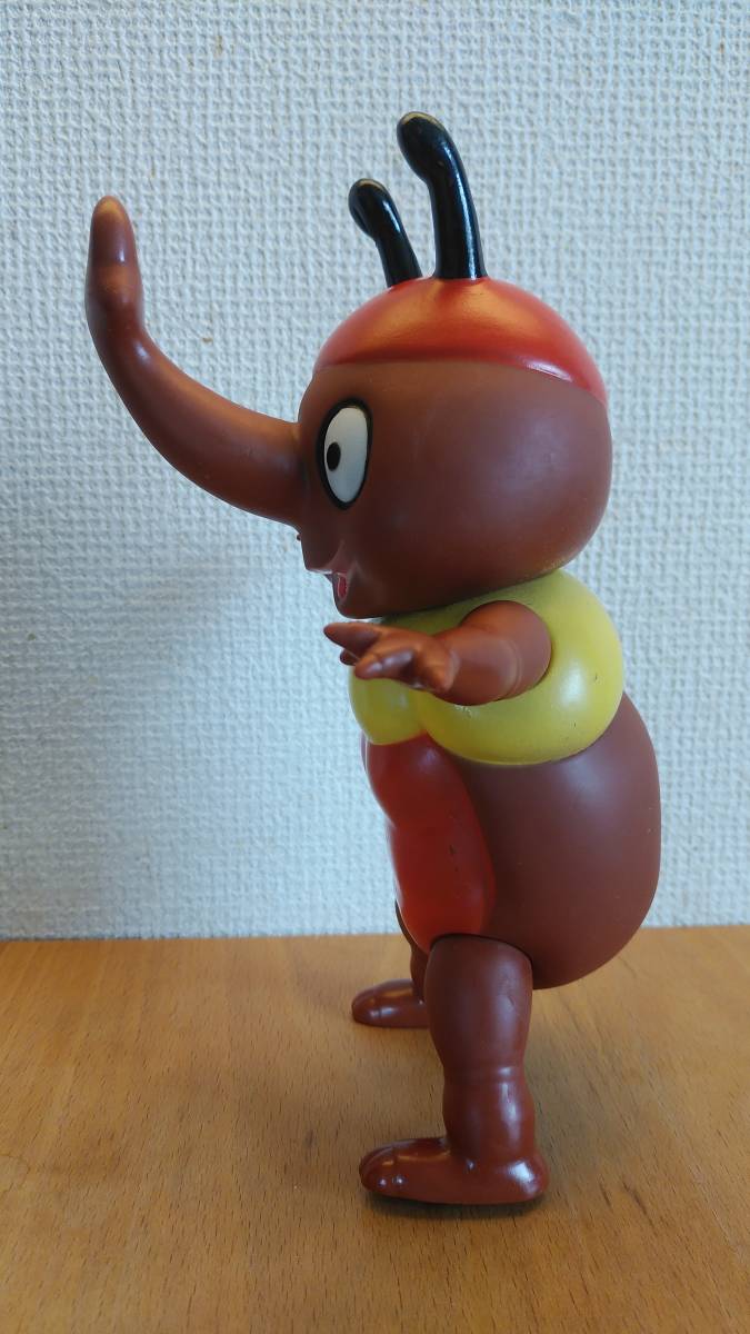 中嶋製作所 『昆虫物語みなしごハッチ』 かぶとむし ソフビ 当時物 激