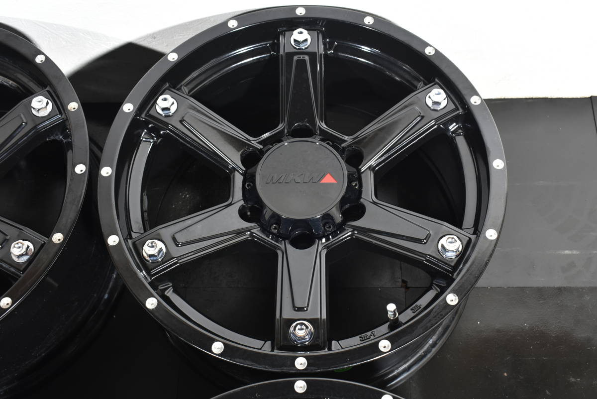 ☆MKW MK-56 17インチ☆4本セット☆PCD139.7 8J +20☆トヨタ 