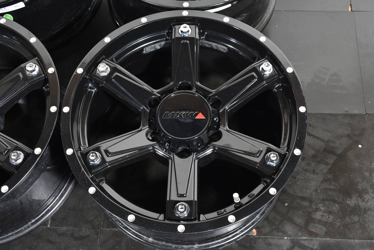 ☆MKW MK-56 17インチ☆4本セット☆PCD139.7 8J +20☆トヨタ 