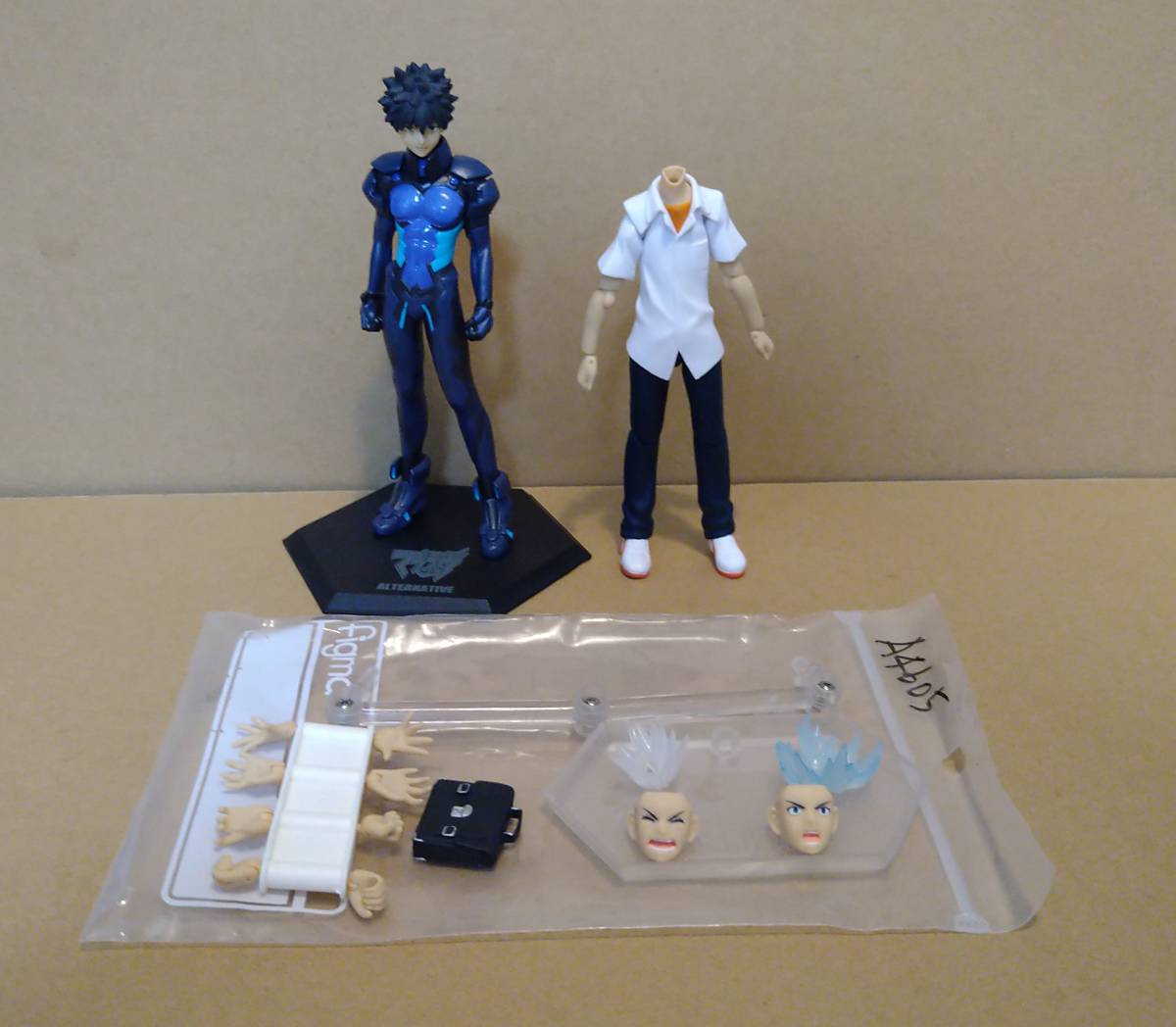 figma ジャンクセット ジャンク figma 上条当麻 とある魔術の禁書目録＋挿げ替え用改造