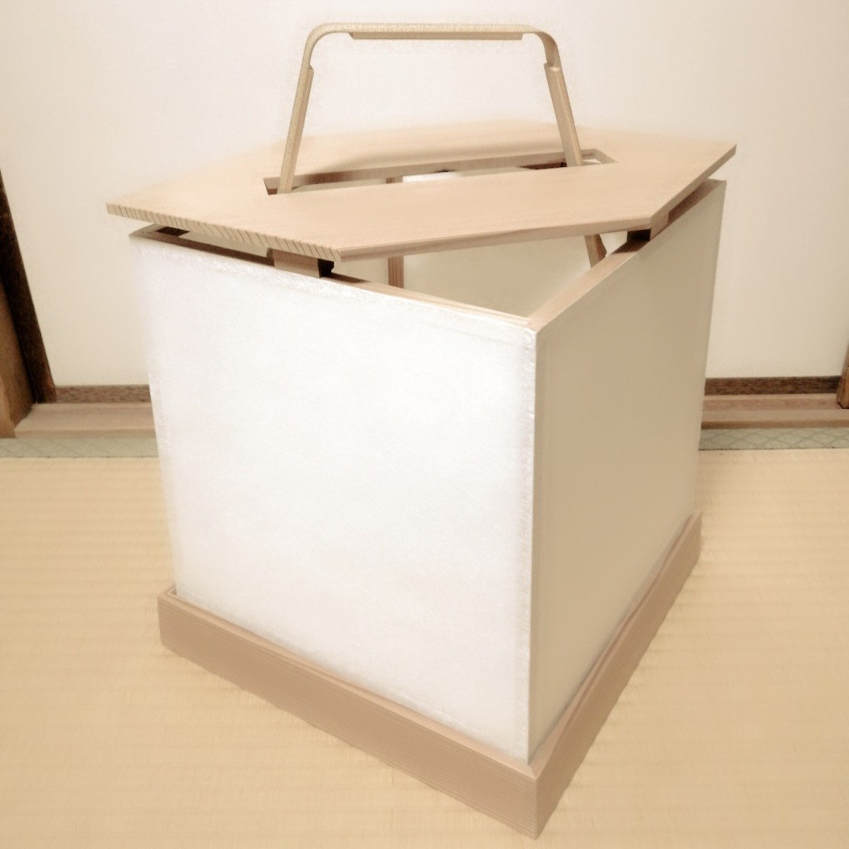 茶道具 茶道 抹茶 送料無料 御座敷行燈 (露地兼用) 夜咄（よばなし