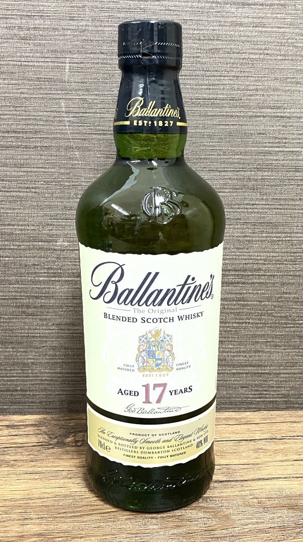 未開栓バランタイン 17年古酒 11-40 古酒 未開栓 Ballantines