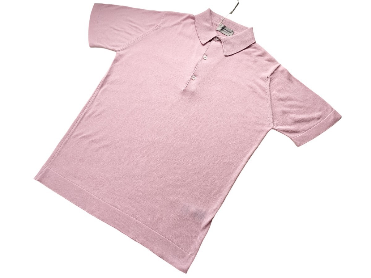 HOT，本物保証 メンズ M ジョンスメドレー 最高級コットン ウエルトポロシャツ MYCROFT CHALK PINK JOHN SMEDLEY イギリス製(セーター)｜売買されたオークション情報、yahooの商品情報をアーカイブ公開 - オークファ 男性用