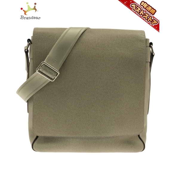 ルイヴィトン LOUIS VUITTON ショルダーバッグ M32631 ミロ タイガ・レザー（LVロゴの刻印入り） グラシエ DU1100 バッグ タイガ