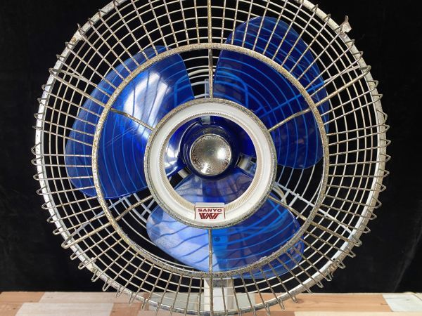 扇風機 SANYO - Dynamic EF-6SZ Wide Yahoo!オークション 昭和レトロ