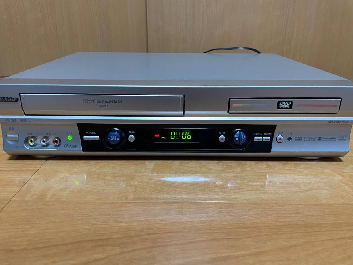 動作確認済》Victor ビデオディスクプレーヤー HD-9500 喰らわ リモコン付