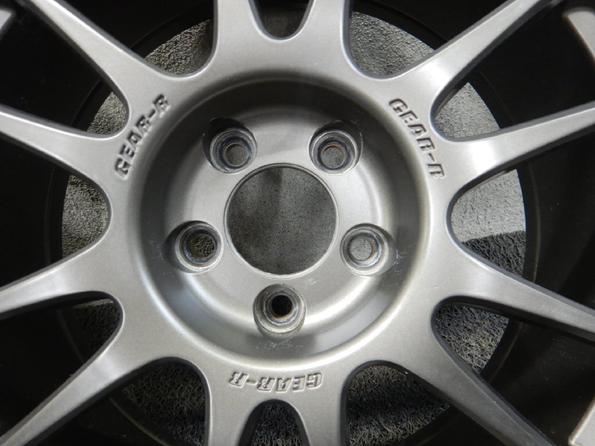 外T7497□A-TECH FINAL SPEED GEAR-R 17インチ 7J 5H ＋38 PCD100 ハブ 