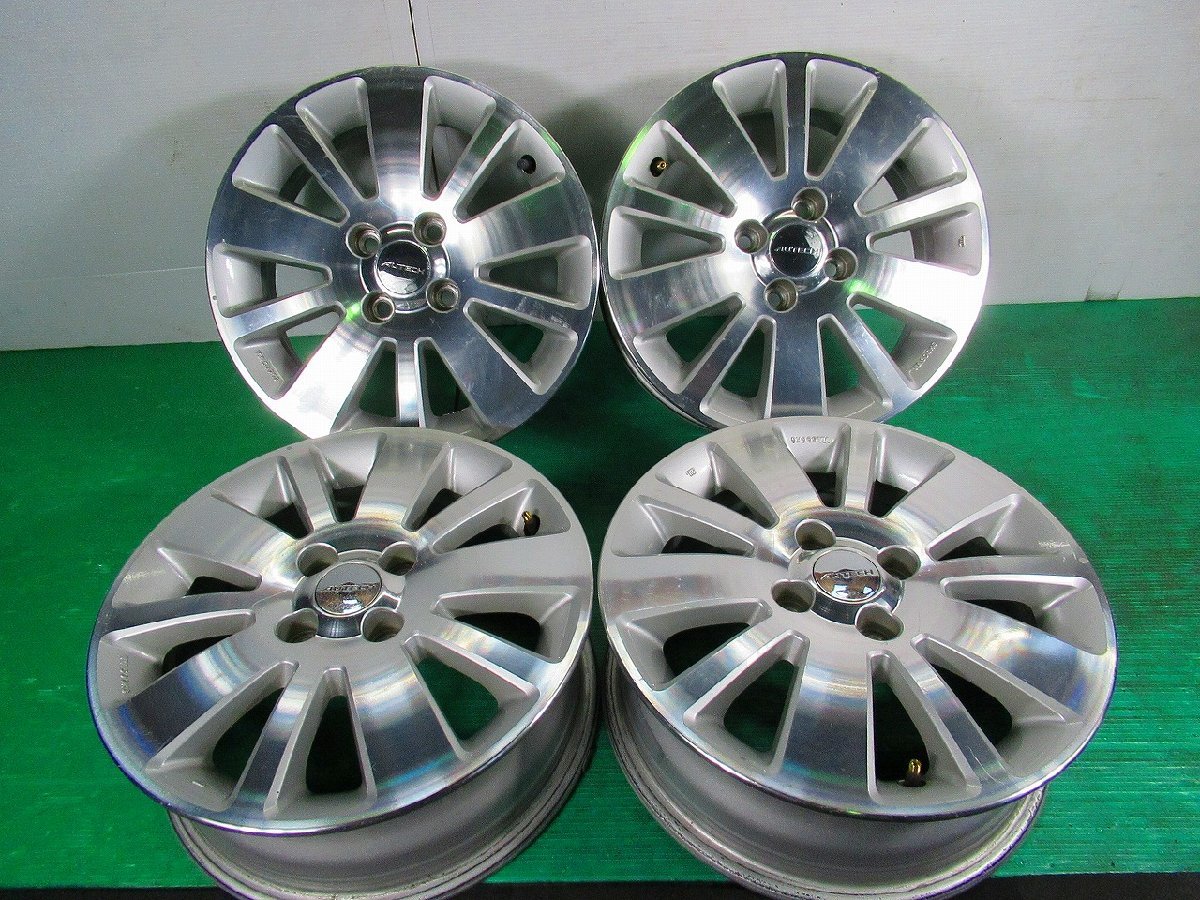 15インチ 4H100 5J+40 4穴 4本 1台分セット ESB CLS TC01 鉄ちん 
