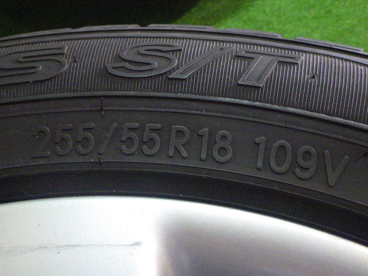 Tire Toyo Proxes 2本+送 4本セット SPORT 中古 トーヨー プロクセスS/T 255/55R18 夏4本 アルミ 9J AMG モノブロック スタイリング1 純正 ベンツ GLE Mクラスなど