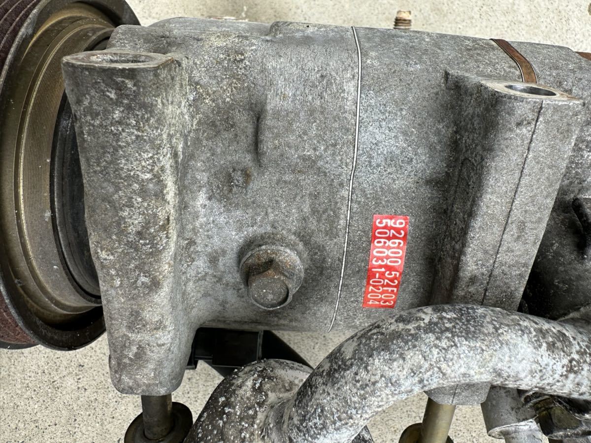 S13、S14、180SXエアコンコンプレッサー SR20