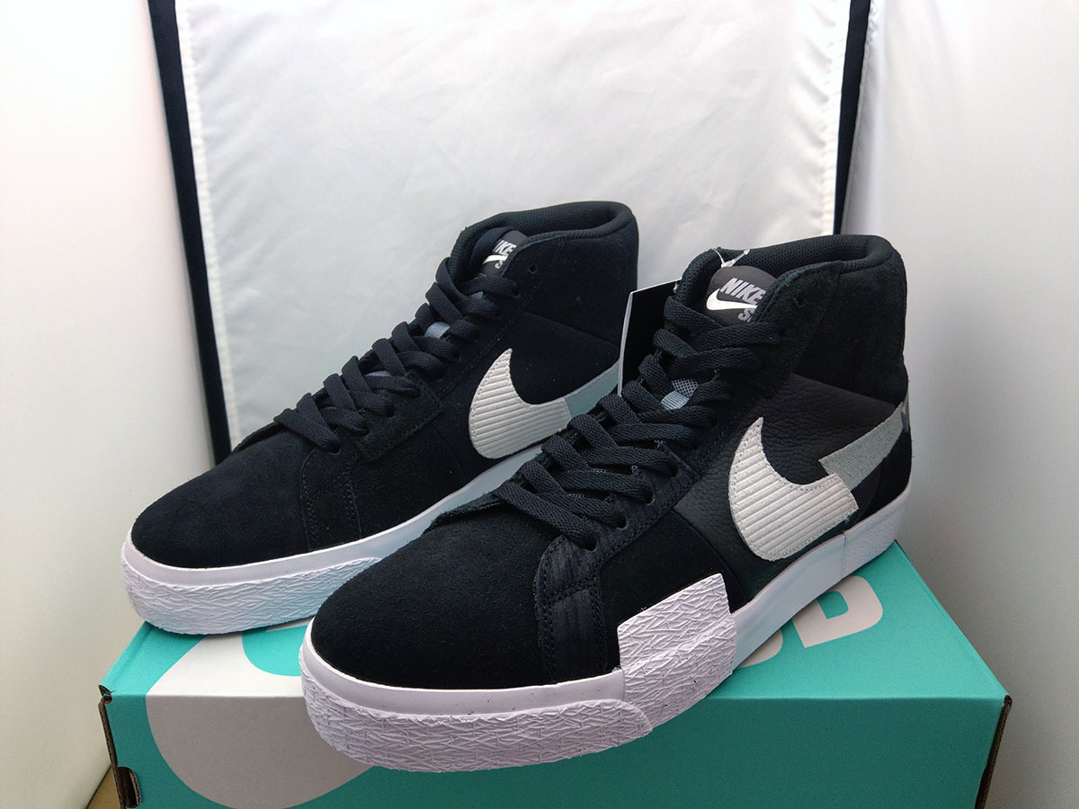 未使用 NIKE SB ZOOM BLAZER MID PRM メンズ 29cm ナイキ ズーム ブレーザー Black プレミアム 黒 ブラック DA8854-001