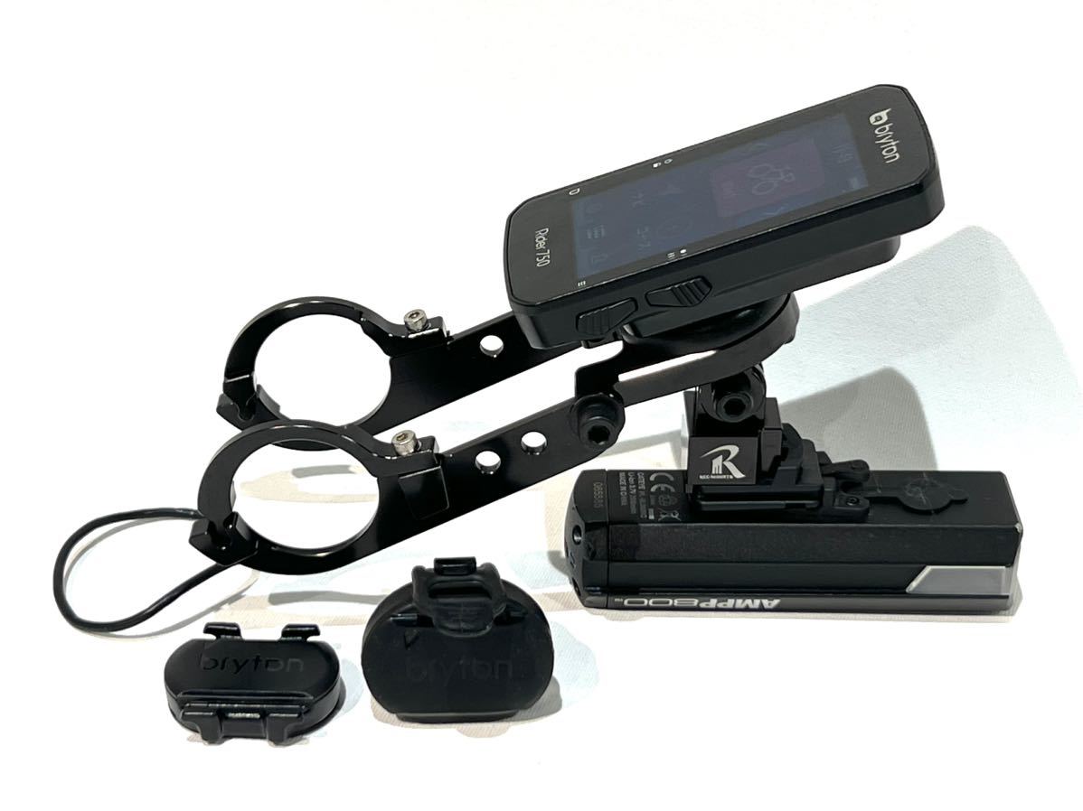 ■中古品・美品■Bryton ブライトン Rider 750 サイクルコンピューター サイコン ロードバイク パーツ 検索）GARMIN ガーミン