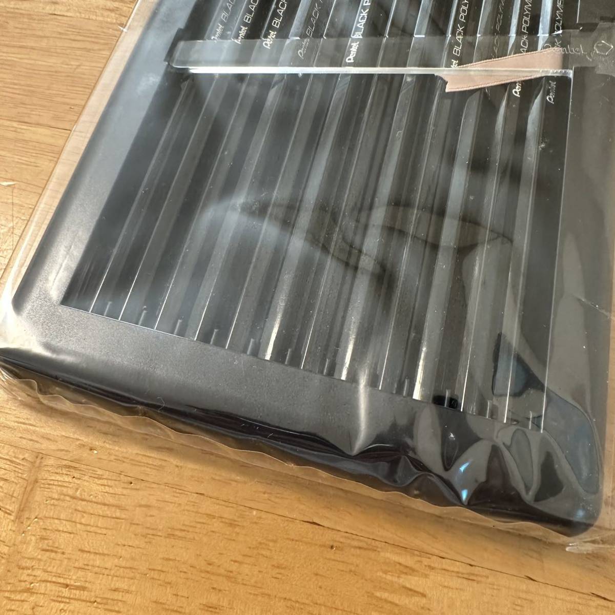 廃盤 Pentel ぺんてる 鉛筆 BLACKPOLYMER ブラックポリマー 999 α F