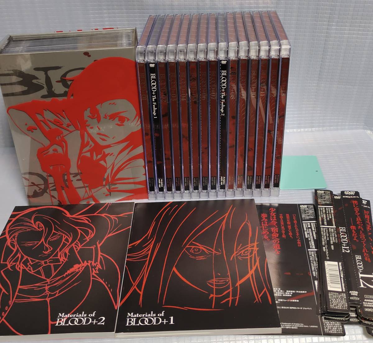 即決 送料込☆BLOOD+ (ブラッド・プラス 初回限定版DVD全13巻セット