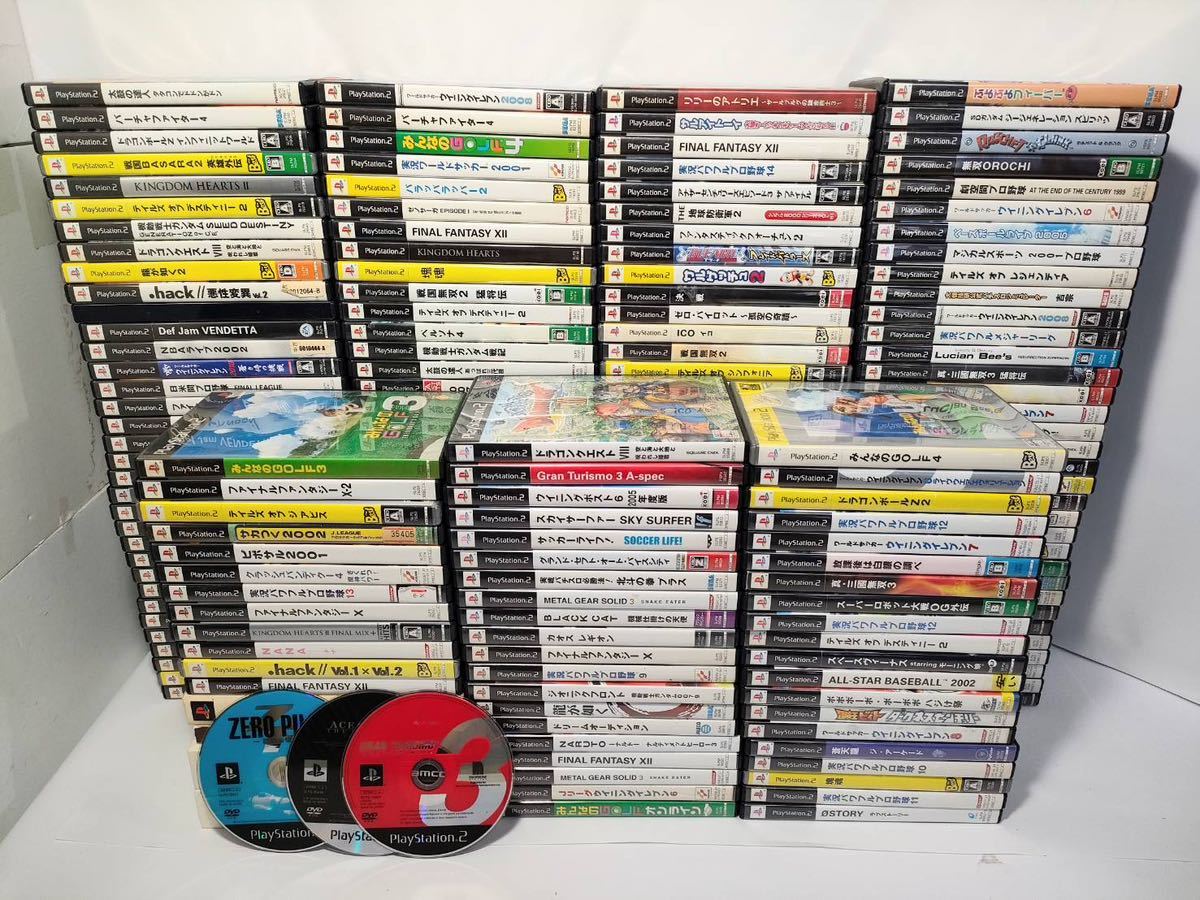 K683】PS2ソフトまとめて191本セット！冒険王ビィト,ボボボーボ