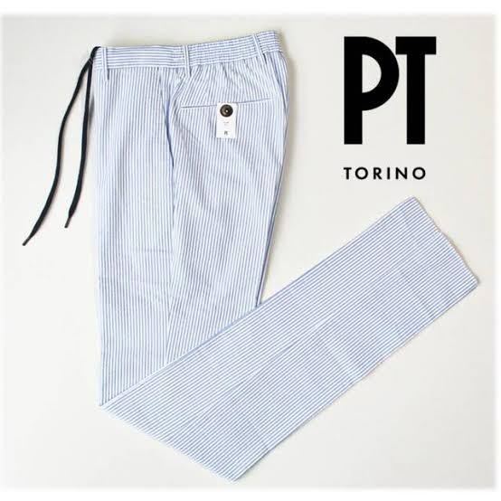 PT TORINO PT01 シアサッカー イージーパンツ 48 新品(ボトムス)｜売買 