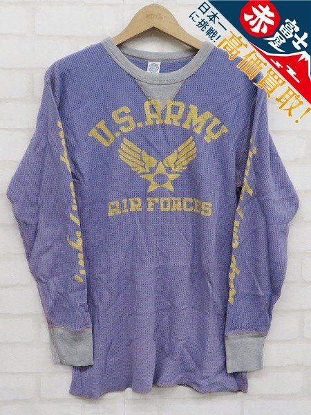7T3590/トイズマッコイ US ARMY AIR FORCE サーマルTシャツ TOYSMcCOY