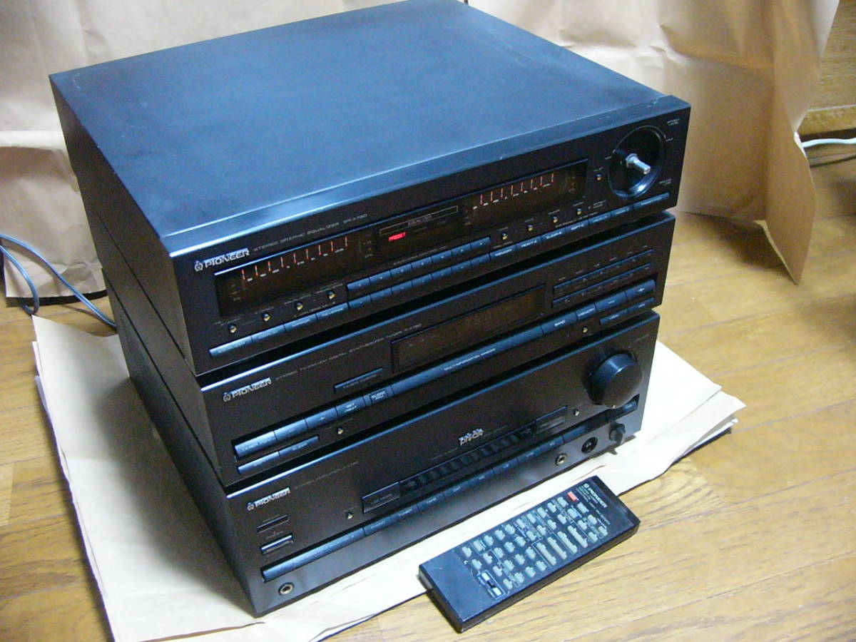 パイオニア アンプ/チューナー/イコライザ A-X750/F-X750/GR-X750 他 