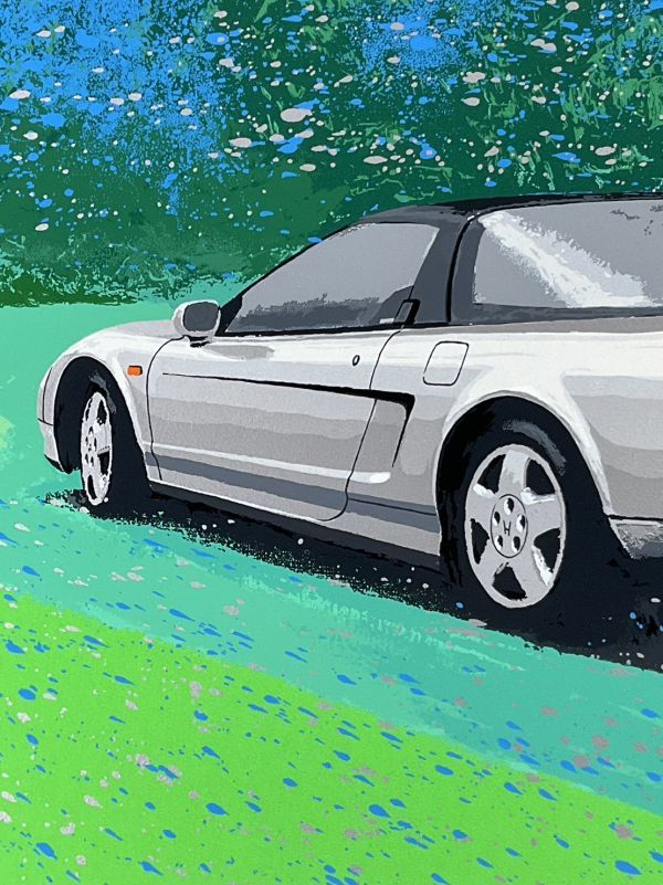 真作 セリグラフ 小川 高功 NSX Dream 薫 証明書付 額付絵画 1bの入札 