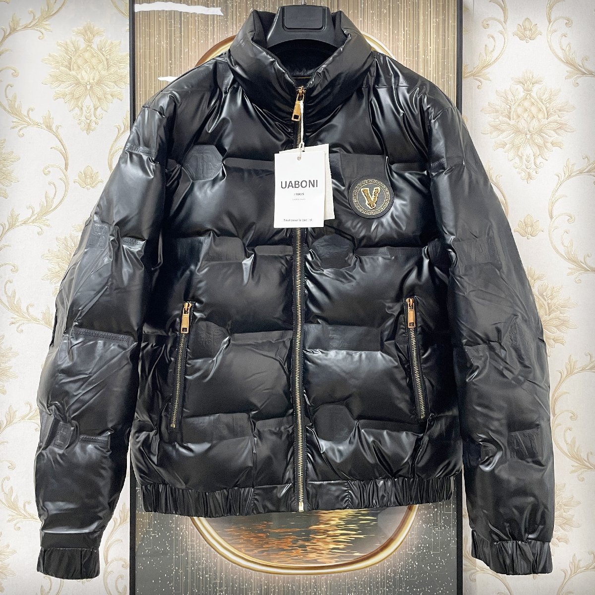 今節限定EU製＆定価12万◇UABONI*Paris*ダウンジャケット*ユアボニ 