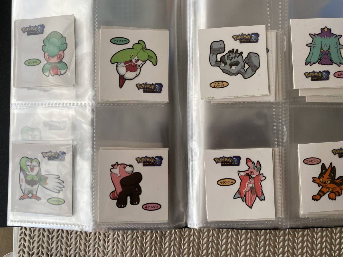 ポケモンデコキャラシール152+4枚シールアルバム付き_6