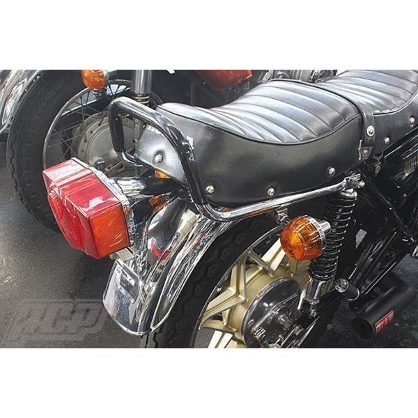 CB400F ゴム巻き タンデムバー 黒 新品 旧ヨンフォア(ホンダ用 