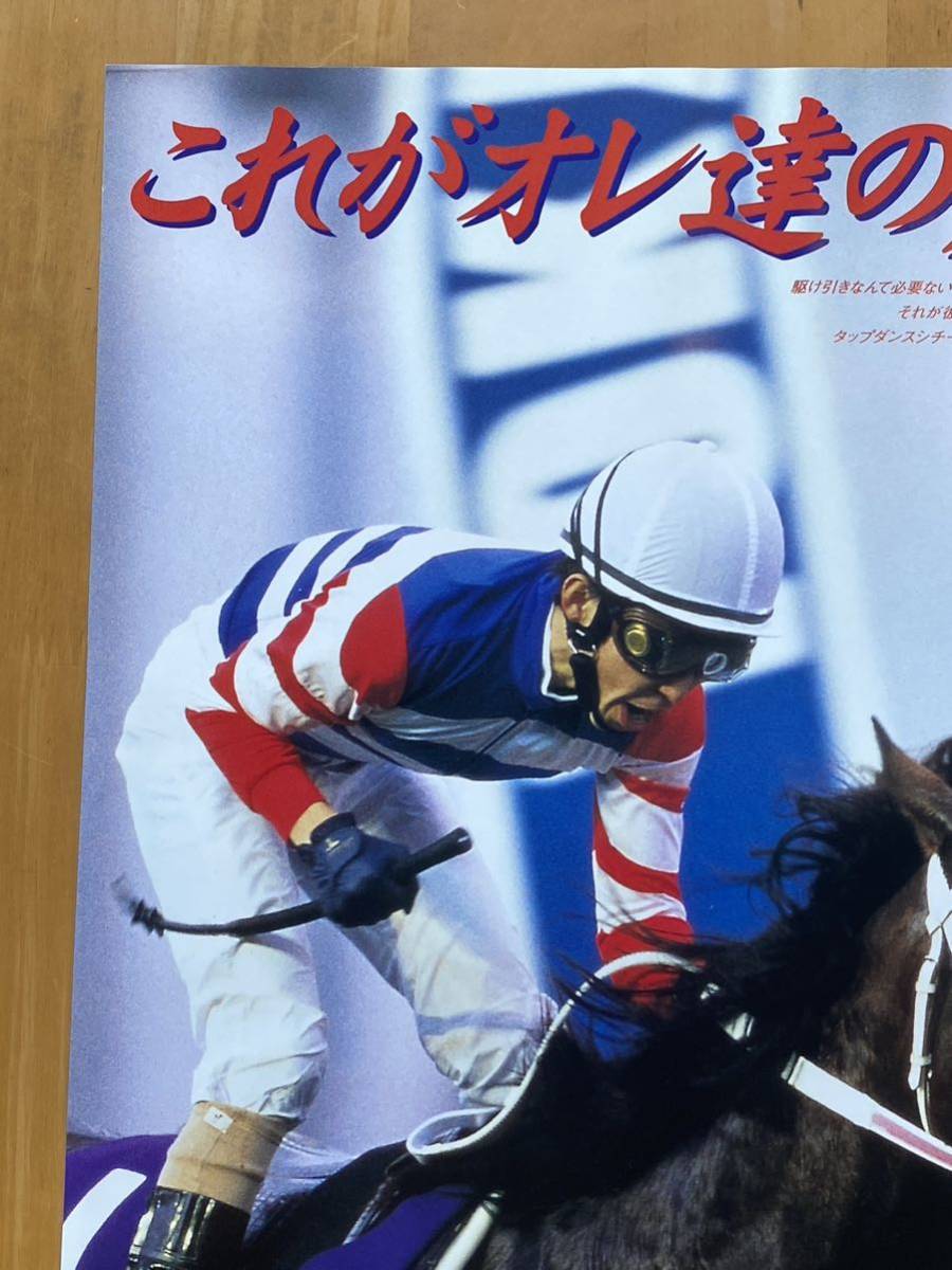 CCC】競馬 ポスター B3 ヒーロー列伝 No.57 タップダンスシチー 約51.5