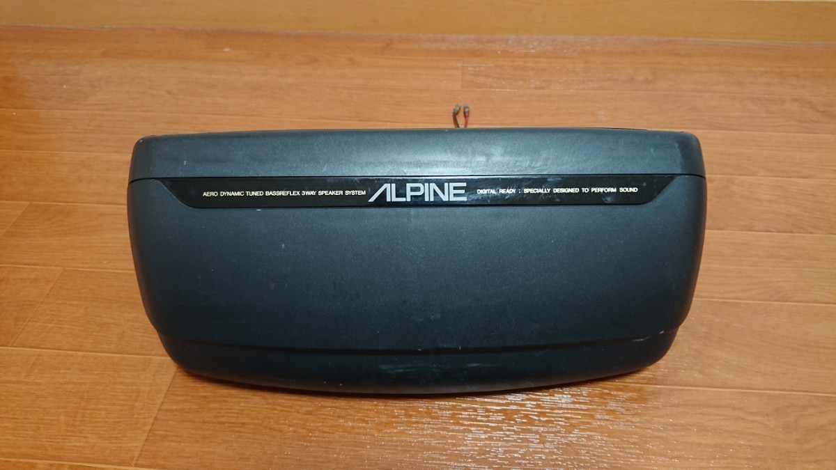 アルパイン 置型スピーカー 6443 旧車 3WAY 当時物 TS-X90 TS-X60 TS