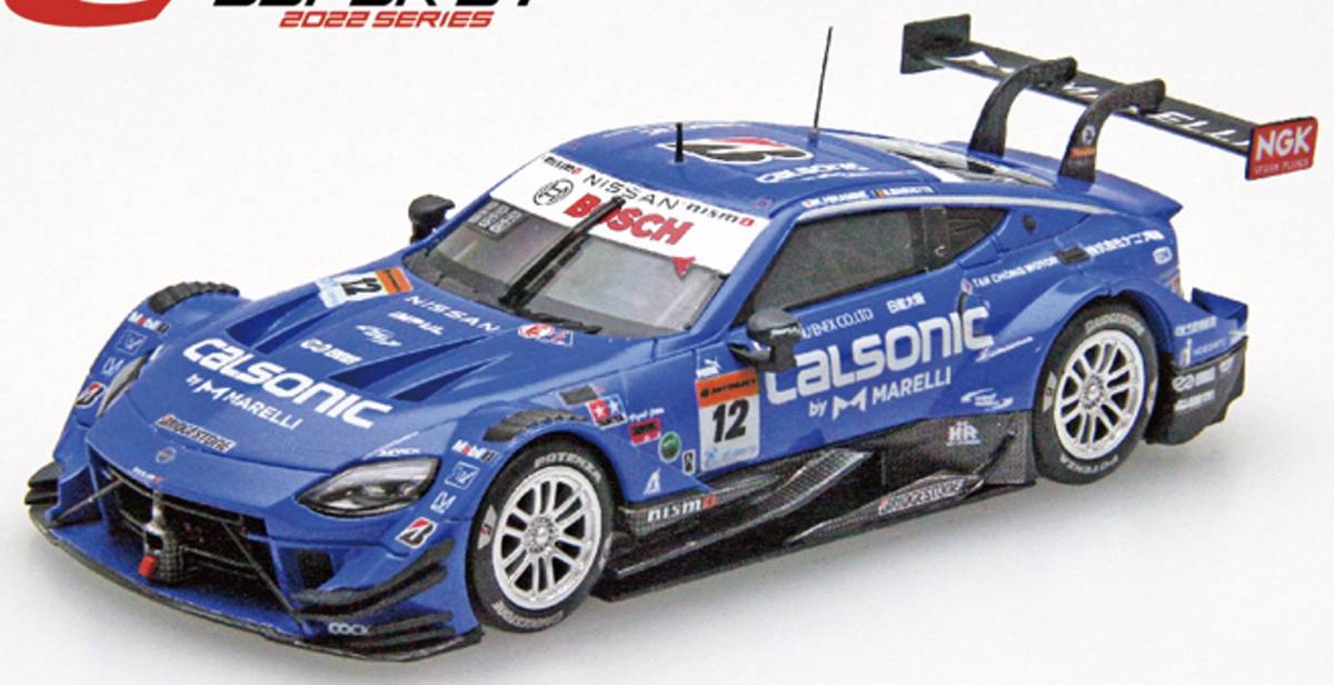 エブロ 1/43 ニッサン カルソニック インパル Z GT500 2022 