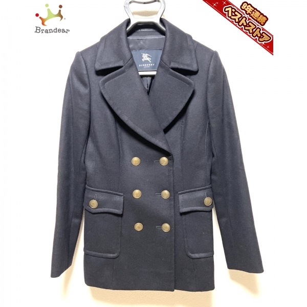 バーバリーロンドン Burberry LONDON Pコート サイズ38 L - ダーク
