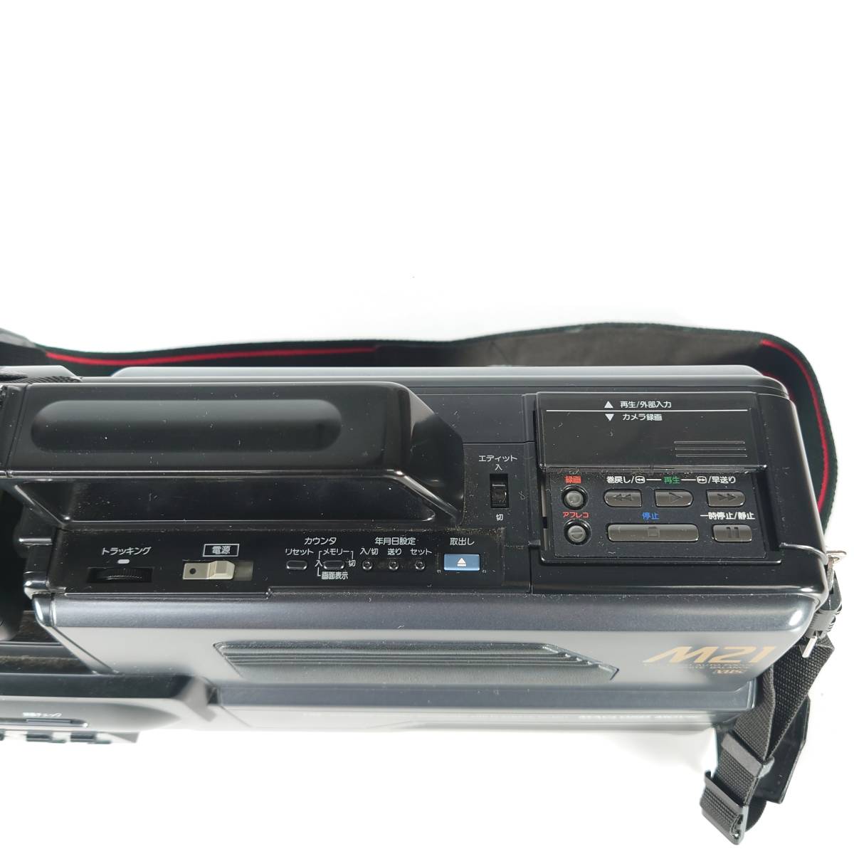 通電OK National NV-M21 マクロードムービー VHSビデオ一体型カメラ