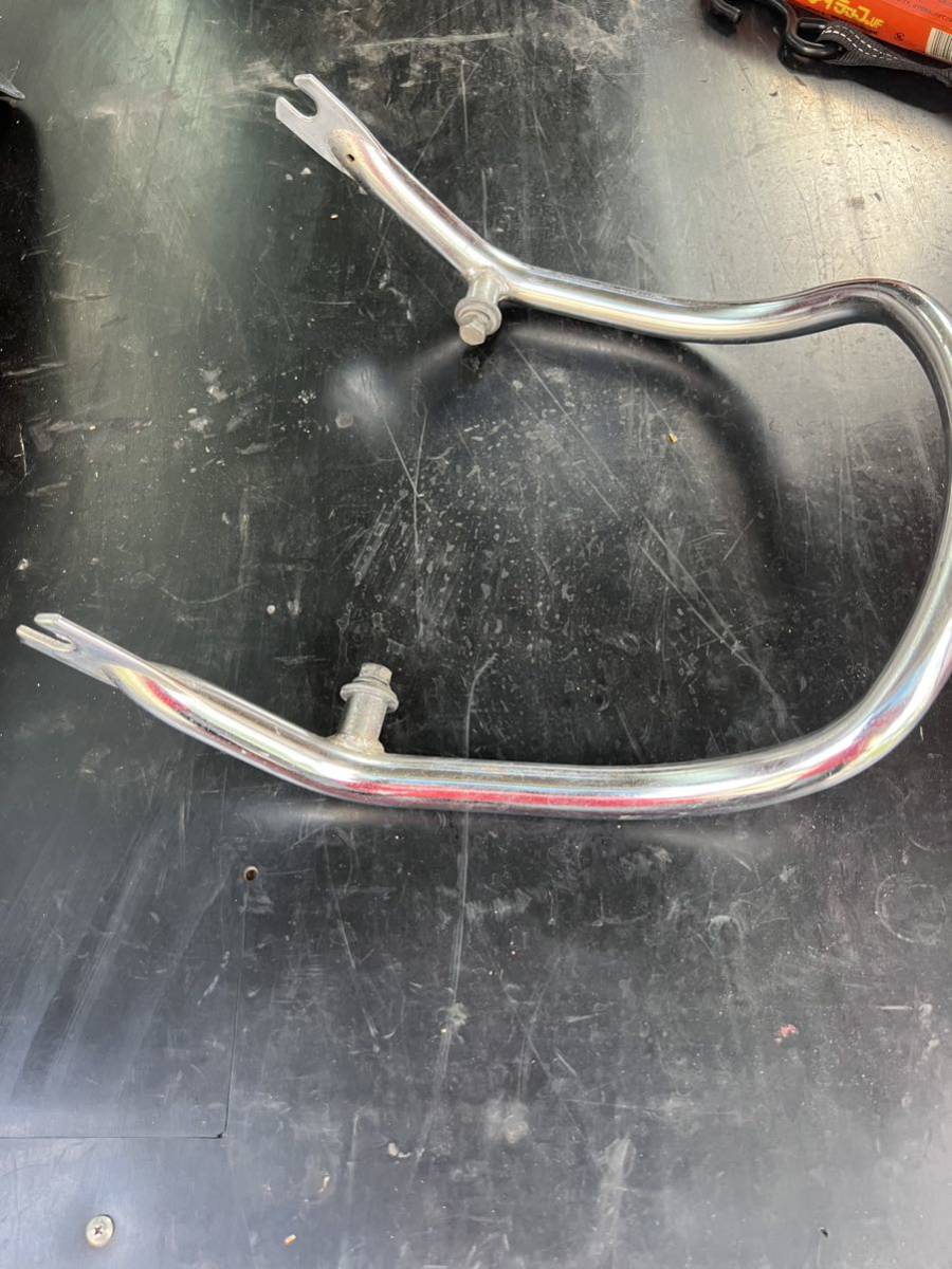 750RS Z2 Z1 当時物 タンデムバー 純正品 タンデムバー Z2 Z1 で