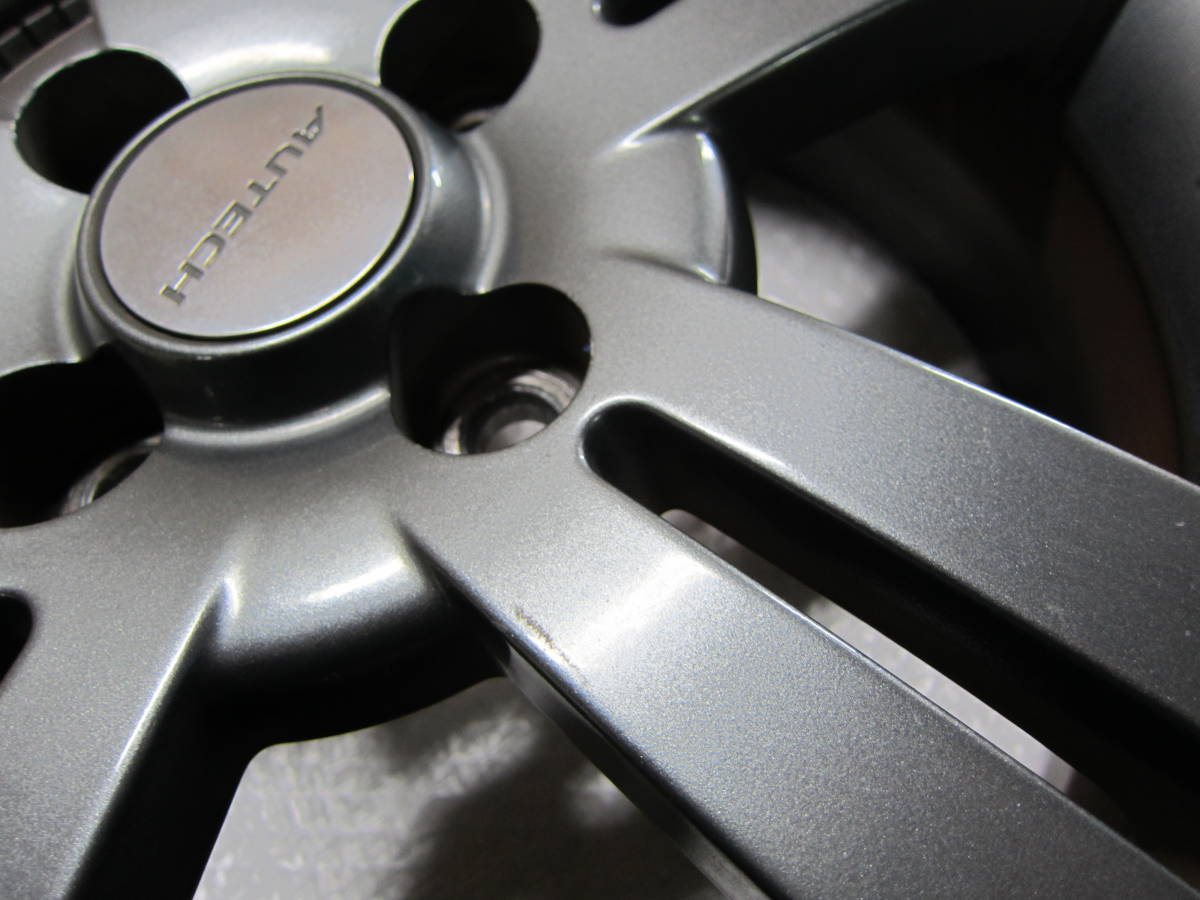 AUTECH オーテック ホイール 15×5.5JJ オフセット+50 4H PCD100 4本セット