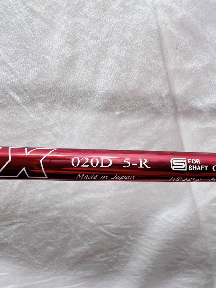 DERA MAX 020D 5-X ドライバー用シャフト キャロウェイスリーブ／／赤