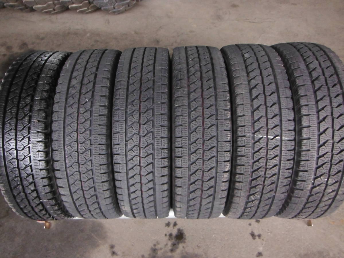 L2458 バリ山 6本SET価格! 215/70R17.5 118/116L ブリヂストン BS W979 
