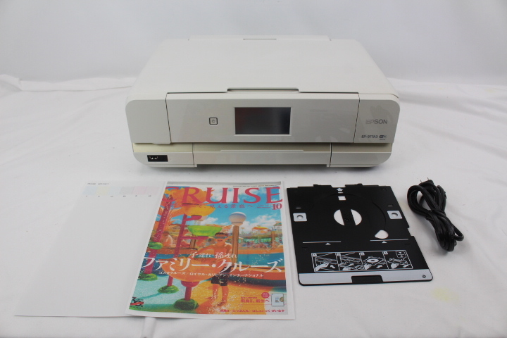 EPSON プリンター EP-803AW 通電確認済み ジャンク 黄ばみ埃有り EPSON
