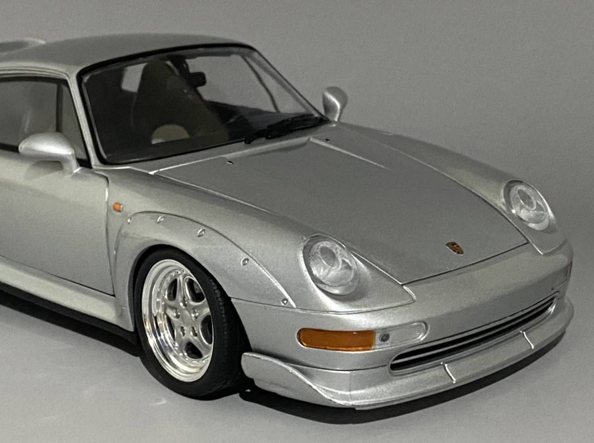 1/18 Porsche 911 993 GT2 Street 1997 Silver ◇ ポルシェ UT モデル