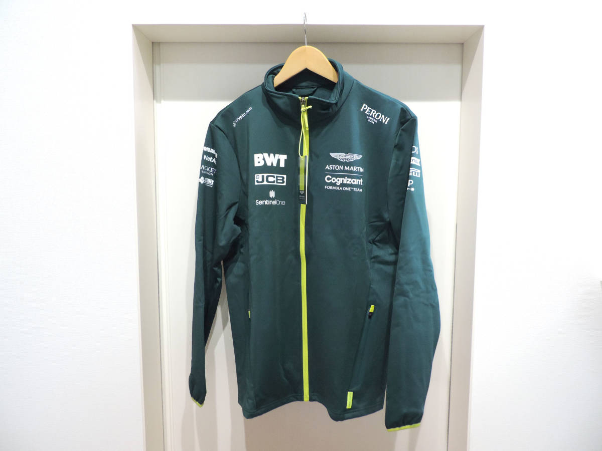 未使用 支給品 アストンマーティン 2021 ソフトシェル ジャケット BWTロゴ入り !! サイズL