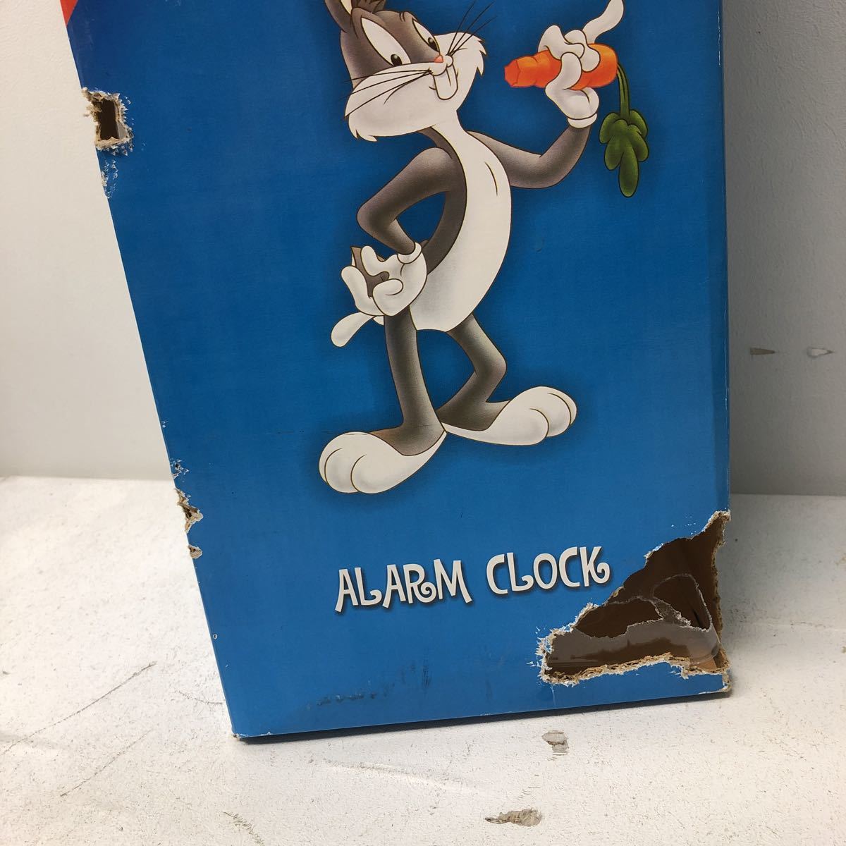 0616H バックス・バニー Bugs Bunny 目覚まし時計 アラーム LOONEY