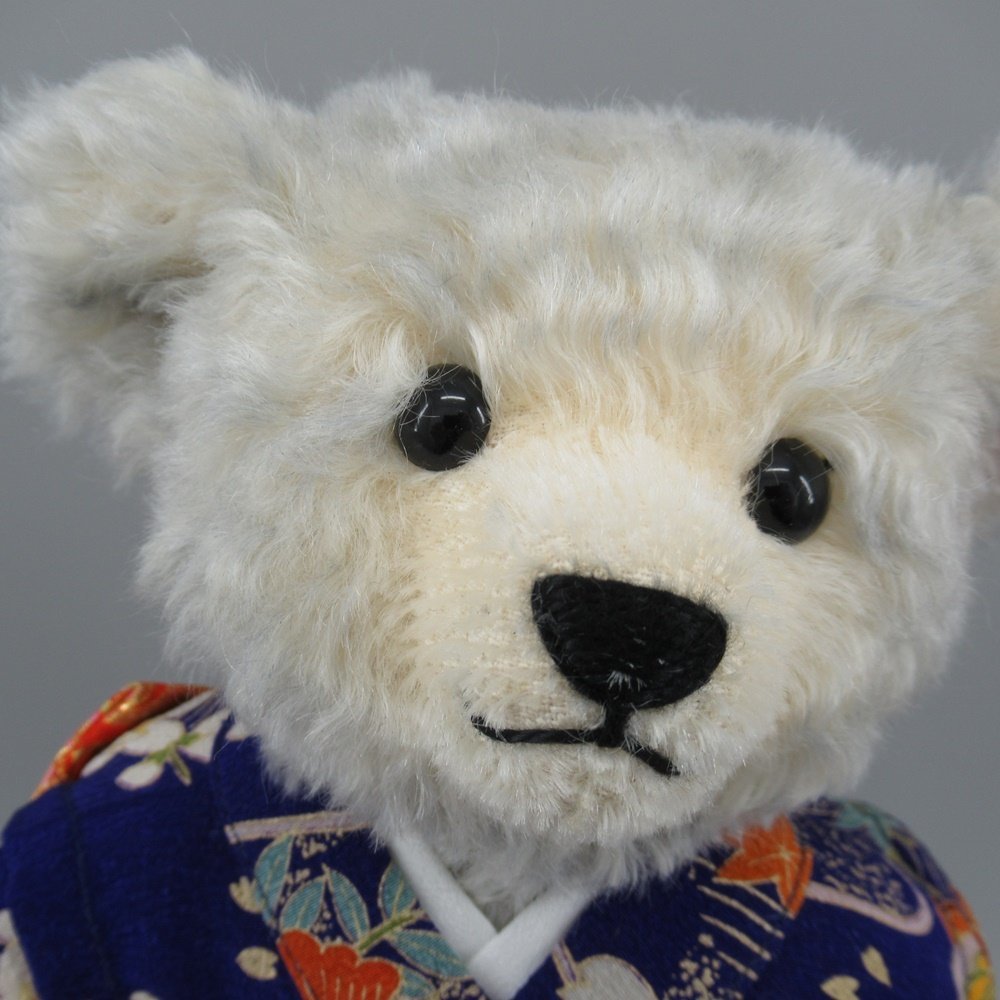 1円～ Steiff シュタイフ 千代姫 teddy bear 木箱付き 日本限定 2002 