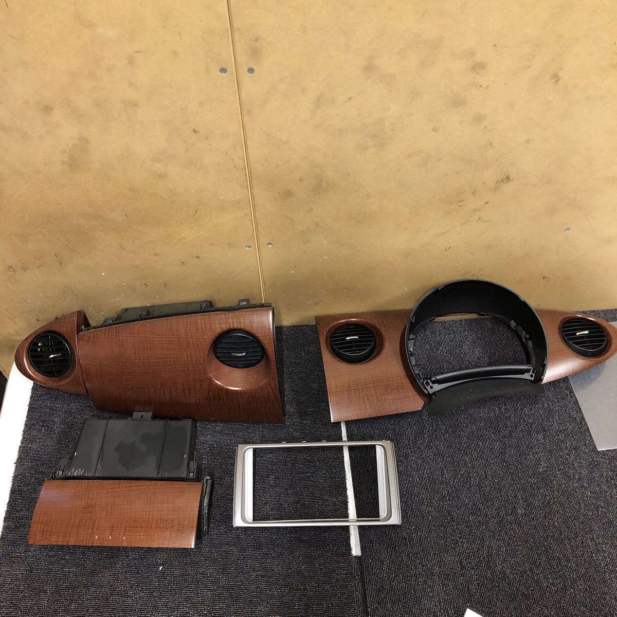 L650Sミラジーノ　木目パネル　オーディオパネルセット　13-1