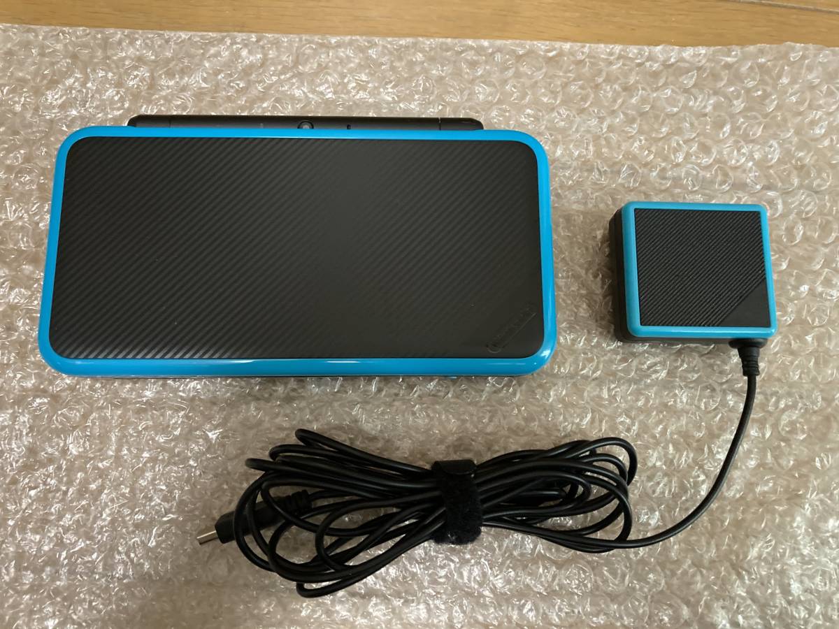 2DSLL ブラック×ターコイズ 中古ソフトセット ままならなく