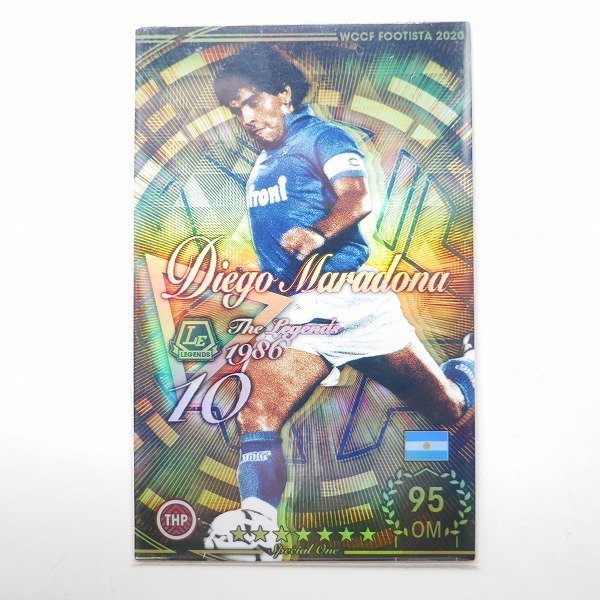 WCCF FOOTISTA 2020 ディエゴ・マラドーナ ランクアップ後 レジェンド 